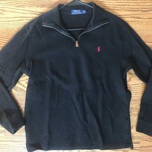 Ralph Lauren Polo quarter zip sweater jacket